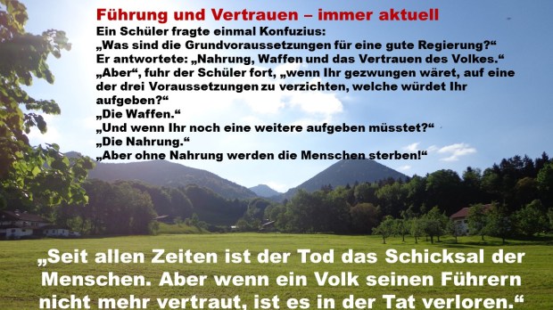 Vertrauen und Führung